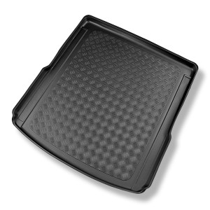 Tapis de coffre adapté pour Audi A6 C8 4H Avant (06.2018-2025) - bac de coffre - protection de coffre voiture - aussi pour les modèles avec des rails