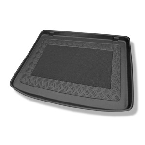 Tapis de coffre adapté pour Renault Clio III Hayon (09.2005-09.2012) - bac de coffre - protection de coffre voiture