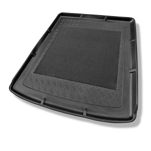 Tapis de coffre adapté pour Skoda Octavia II 1Z Break (2004-04.2013) - bac de coffre - protection de coffre voiture - coffre supérieur; aussi pour la
