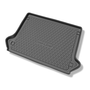 Tapis de coffre adapté pour Fiat Doblo I, II Panorama Break (2001-2010) - bac de coffre - protection de coffre voiture - 5 places