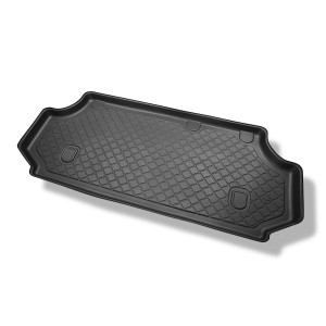 Tapis de coffre adapté pour Mercedes-Benz Vito BASE Tourer (10.2014-....) - bac de coffre - protection de coffre voiture - derrière troisième rangée