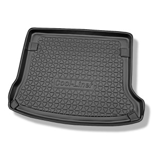 Tapis de coffre adapté pour Dacia Logan MCV Monospace (01.2007-08.2013) - bac de coffre - protection de coffre voiture - 5 places