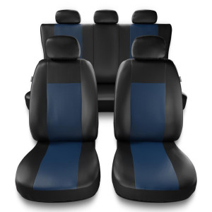 Housses de siège adaptées pour Nissan Navara II, III, IV (1998-2023) – housse siege voiture universelles - couverture siege – CM-BL