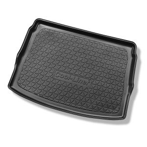 Tapis de coffre adapté pour Nissan Qashqai II J11 Crossover (02.2014-05.2021) - bac de coffre - protection de coffre voiture - coffre supérieur ; mod