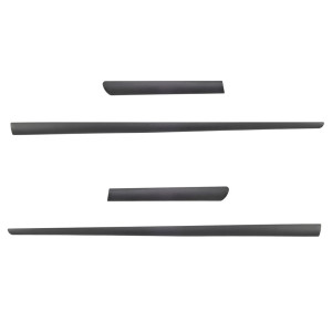 Plaques noires latérales de voiture Suzuki Swift Hayon (3 portes) - (2005-2010)