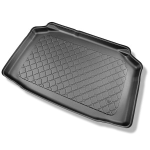 Tapis de coffre adapté pour Audi A1 GB Sportback (07.2018-2024) - bac de coffre - protection de coffre voiture - coffre inférieur; modèles sans planc