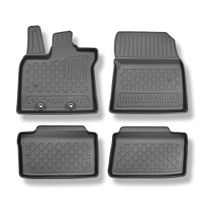 Tapis de sol en TPE adapté pour Lexus LBX SUV (03.2024-....) - tapis de voiture - noir