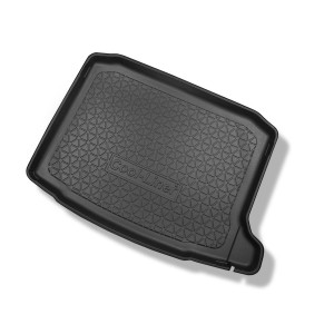 Tapis de coffre adapté pour Seat Ateca SUV (09.2016-....) - bac de coffre - protection de coffre voiture - coffre inférieur; modèles sans plancher am
