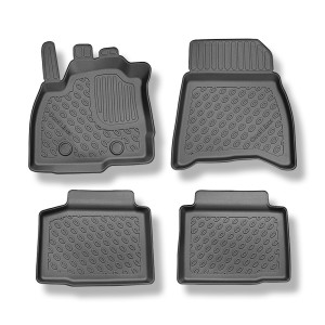 Tapis de sol en TPE adapté pour Dacia Bigster Mild Hybrid SUV (03.2025-....) - tapis de voiture - noir