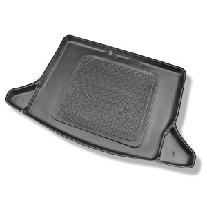 Tapis de coffre adapté pour Kia Niro Crossover (08.2016-05.2022) - bac de coffre - protection de coffre voiture - coffre inférieur (sans rangement);
