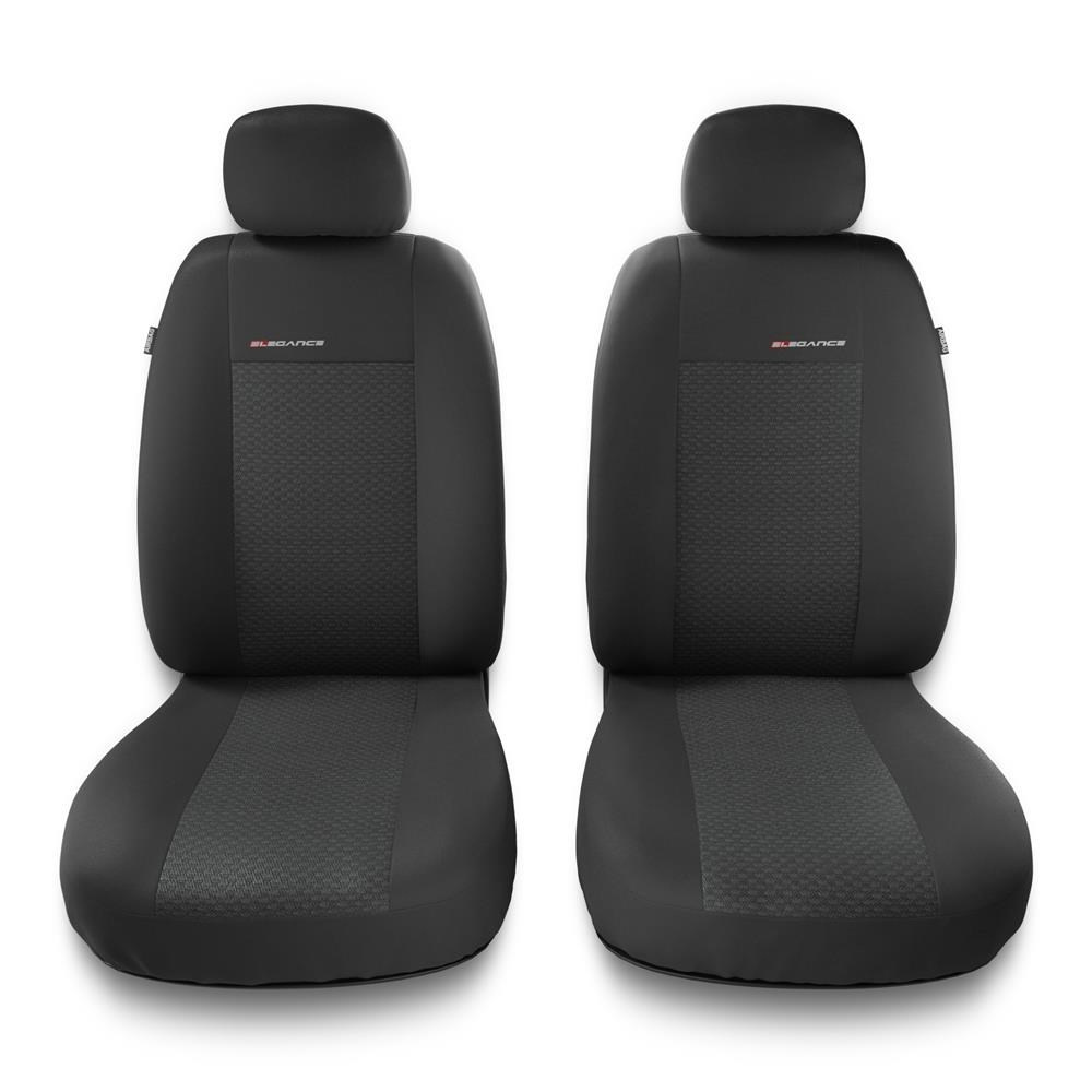 Housses de siège avant adaptées pour Peugeot 301 (2012-2019) – housse siege voiture universelles - couverture siege conducteur – 2UNE-3
