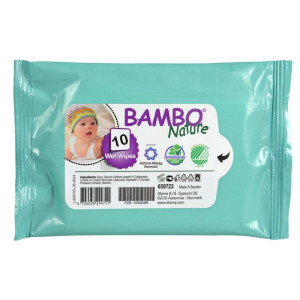 Bambo nature chusteczki nawilżające 10 sztuk