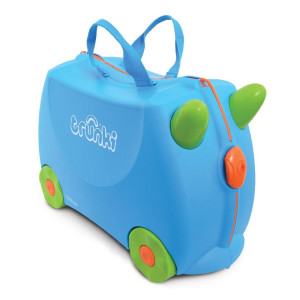 Trunki walizeczka jeżdżąca terrance niebieska