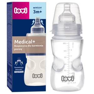 Lovi butelka antykolkowa medical+ aktywne ssanie 250ml