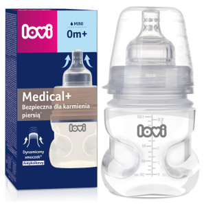 Lovi butelka antykolkowa medical+ aktywne ssanie 150ml