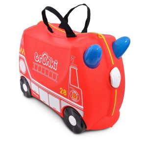 Trunki walizeczka jeżdżąca wóz strażacki frank
