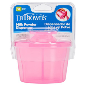 Dr. brown's pojemnik na mleko w proszku różowy