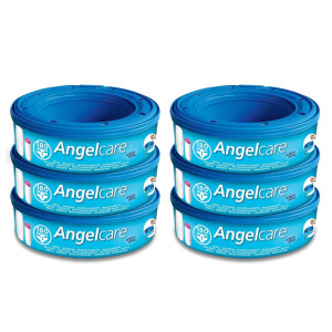 Angelcare wkład do kosza, pojemnika na pieluchy 6 sztuk