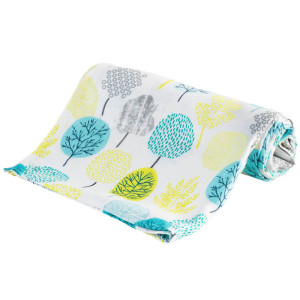Bocioland pieluszka bambusowa 75x75 cm las