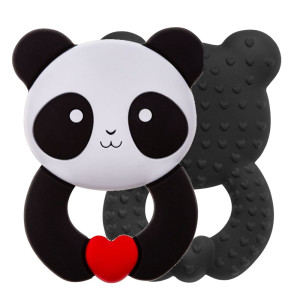 Akuku gryzak silikonowy panda