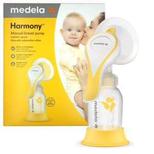 Medela laktator dwufazowy ręczny harmony flex na jedną pierś