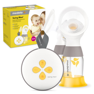 Medela podwójny laktator elektryczny na dwie piersi swing maxi