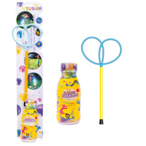 Tuban obręcz mini motylek + płyn do baniek mydlanych 250ml