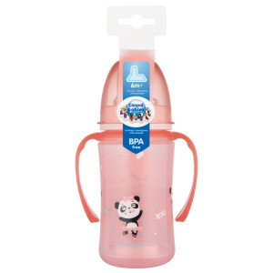Canpol kubek do nauki picia exotic animals różowy 240ml