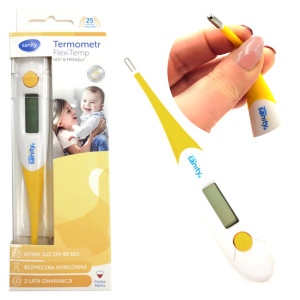 Sanity termometr elektroniczny cyfrowy flexitemp