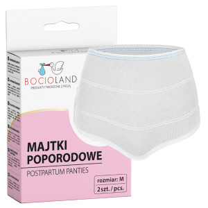 Bocioland majtki poporodowe wielorazowe m 2 sztuki