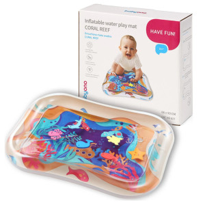 Babyono dmuchana mata wodna sensoryczna dla niemowląt