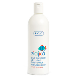 Ziajka płyn do kąpieli dla dzieci natłuszczający 370ml
