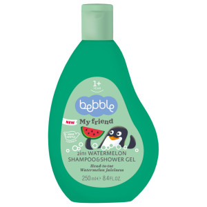 Bebble szampon i żel do mycia ciała i włosów 250ml arbuz