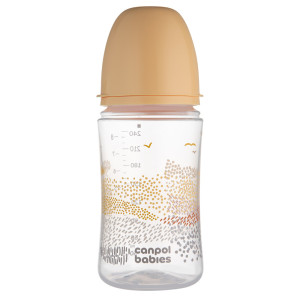 Canpol butelka antykolkowa easystart mountains 240ml beżowa