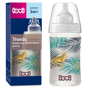 Lovi butelka antykolkowa jungle vibes trends aktywne ssanie 250ml 3m+