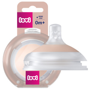 Lovi smoczek dynamiczny do butelki mammafeel mini 0m+ 1 sztuka
