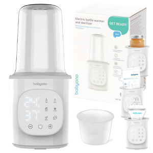 Babyono elektroniczny podgrzewacz do butelek pokarmu słoiczków i sterylizator 6w1