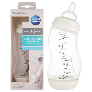 Canpol butelka antykolkowa z szeroką szyjką s-shape 310ml