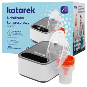 Katarek nebulizator kompresorowy inhalator dla dzieci i dorosłych