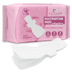 Bocioland wysokochłonne podkłady poporodowe 10 sztuk