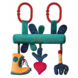 Babyono zawieszka do wózka zabawka edukacyjna garden boy 1492