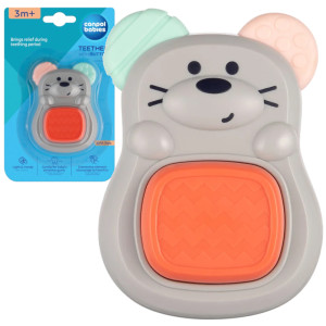 Canpol gryzak z przyciskiem myszka 3m+
