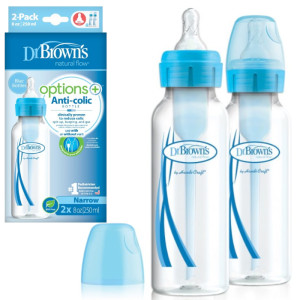 Dr brown’s options+ antykolkowa butelka standard wąska szyjka 250ml 2pak