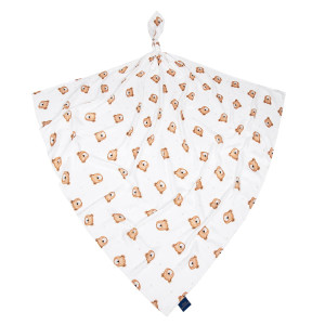 Bocioland pieluszka bambusowa teddy bear 40x40 cm