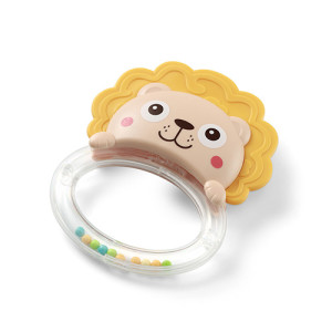 Babyono grzechotka z gryzakiem dla niemowląt 0m+ lion