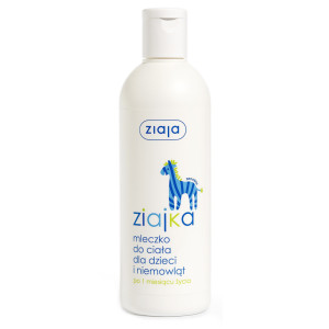 Ziajka mleczko nawilżające do ciała dla niemowląt 300ml