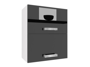 Szafka kuchenna wisząca pawlaczowa BELINI  60cm czarny połysk