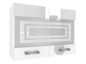 Szafka kuchenna wisząca BELINI  80cm biały połysk