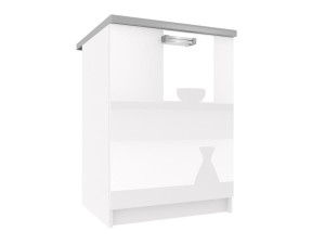 Szafka kuchenna stojąca BELINI  60cm biały połysk