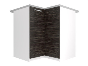 Szafka kuchenna narożna stojąca BELINI  90cm heban królewski